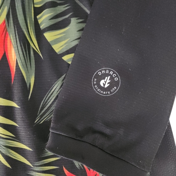 DHARCO Women's Floral tropical MTB mountain bikeJersey Long Sleeve m - Picture 9 of 16
